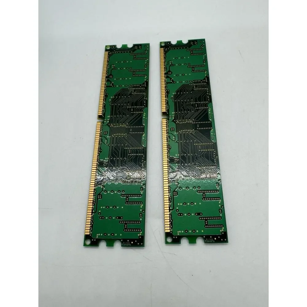 Lot of 2 Samsung 128MB PC2100 DDR Desktop RAM Memory Untested M368L1713DTL